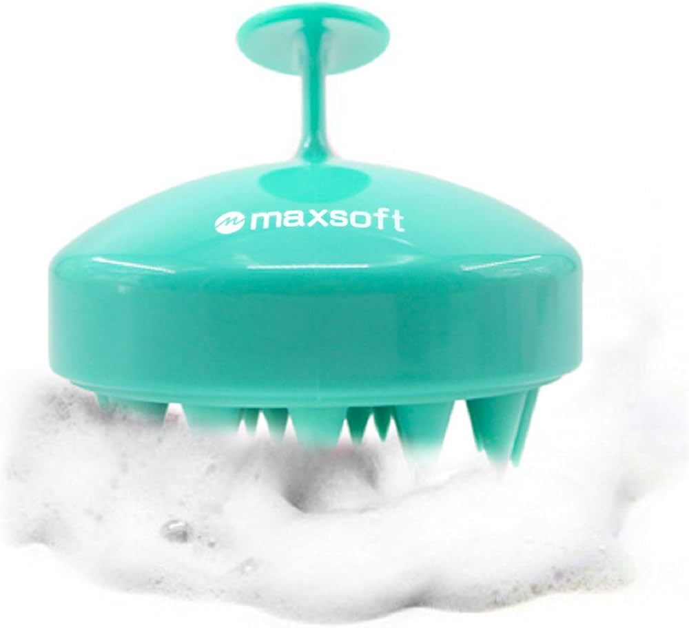 Brosse Massage Cuir Chevelu en Silicone