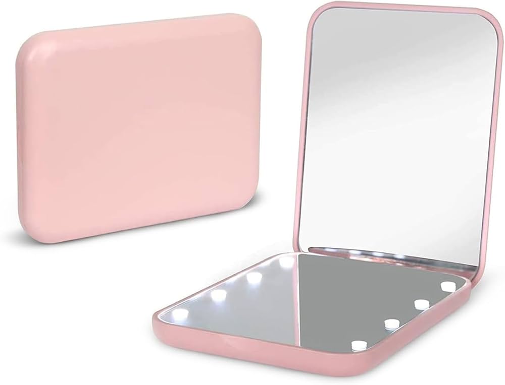 Mini Miroir Maquillage LED Portable