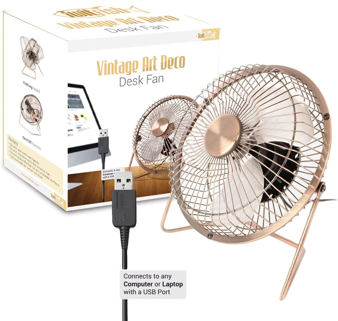 Mini Ventilateur USB Portable pour Bureau