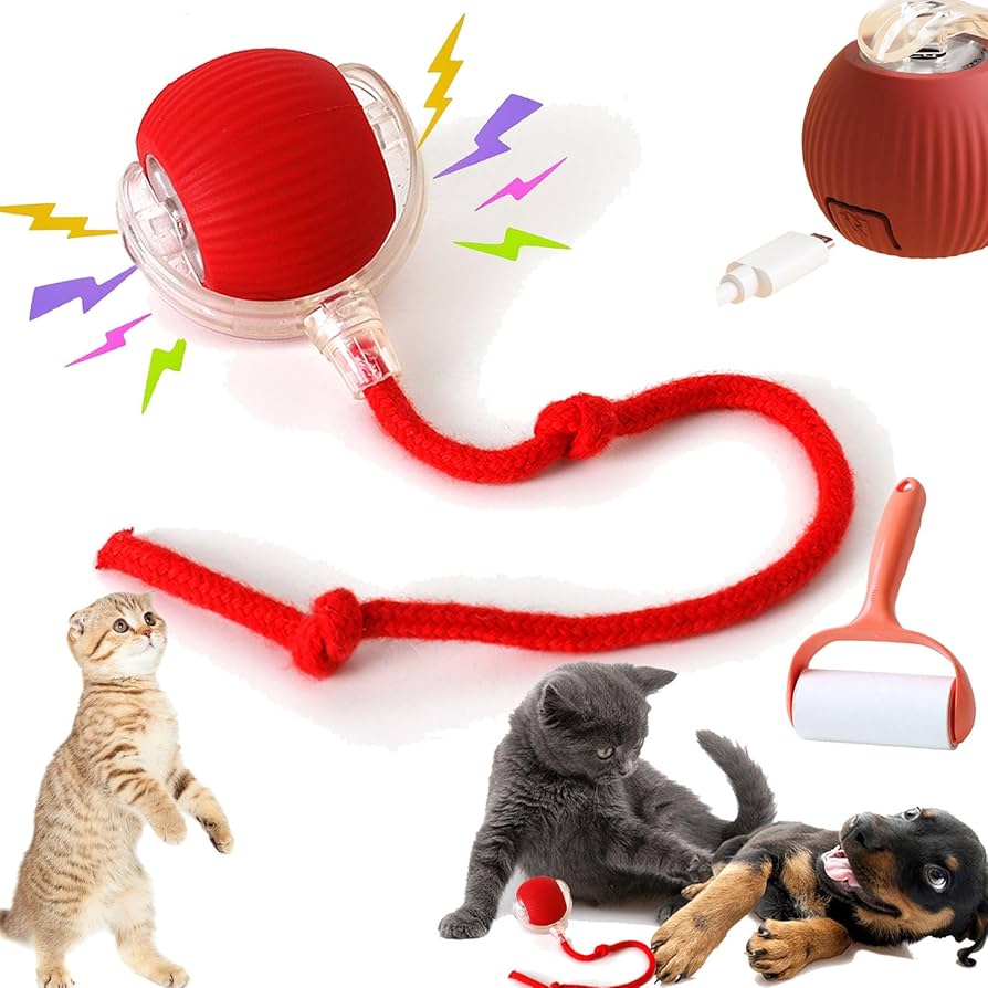 Jouet Interactif Automatique pour Chat