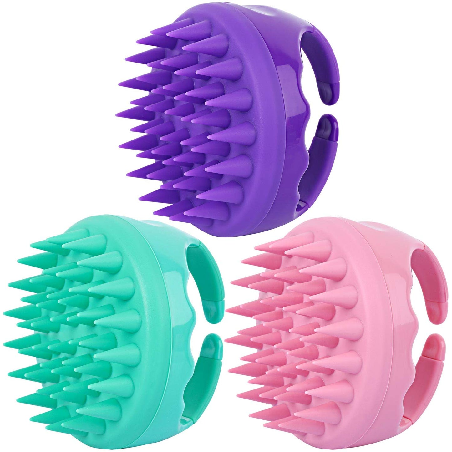 Brosse Massage Cuir Chevelu en Silicone
